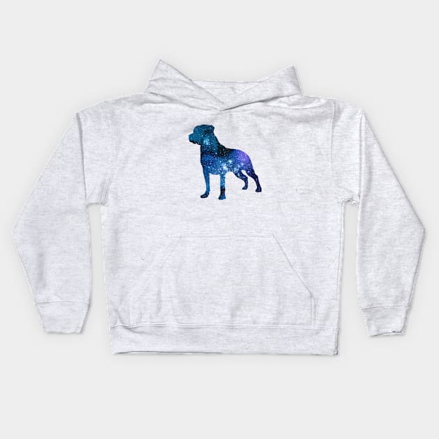 Rottweiler Dog Kids Hoodie by TheJollyMarten